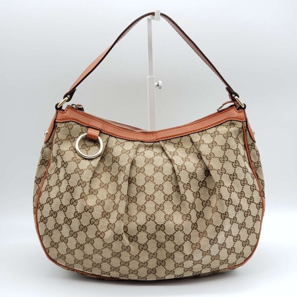 100% Authentic Gucci GG Sukey Shoulder Bag
